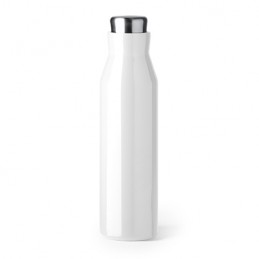 TORKE. Double wall thermos bottle in 304 stainless steel - BI4139, WHITE