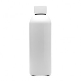 MAGUN. Bidon 800 ml 304 stainless steel bottle in solid finish - BI4144, WHITE