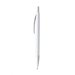 CITIX. Ball pen with matching push button and tip in a two-colour finish - BL8099, WHITE