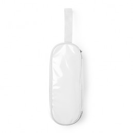RIGAX. Sandwich bag in colour PVC with zip fastening - FI4131, WHITE
