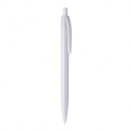 STIX. Retractable pen made of ABS in assorted colours - HW8010, WHITE