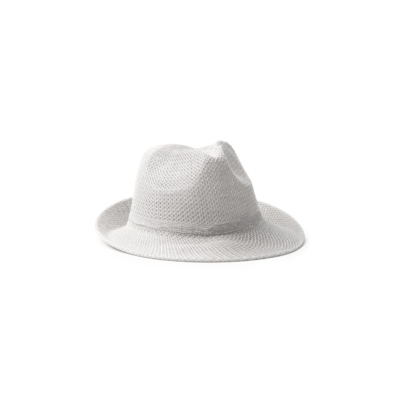BELOC. Smart synthetic hat with comfort inner sweatband - SR7015, WHITE