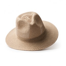 JONES. Smart wide-brimmed hat to protect you from the sun, with comfort inner sweatband - SR7018, WHITE