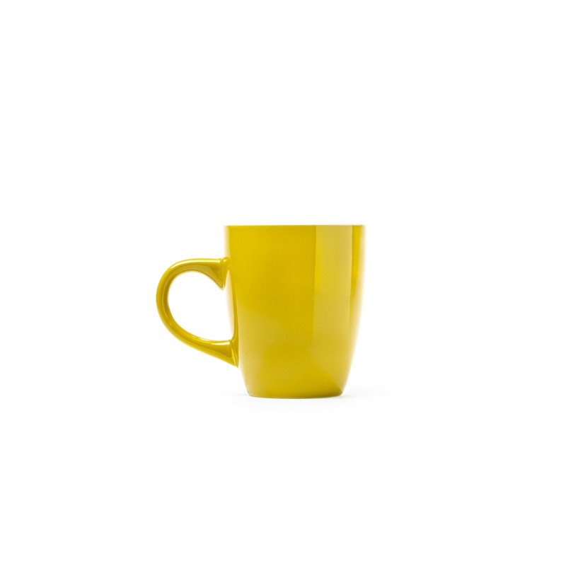 NOLO. Ceramic mug in colour glaze - TZ4009, YELLOW