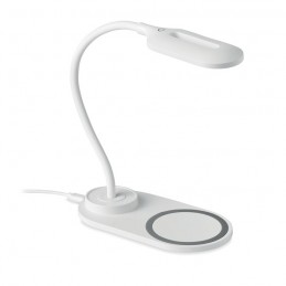 SATURN, Lampă de birou și încărcător   MO6349-06, White