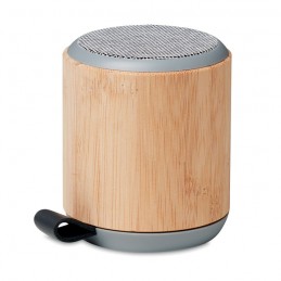 RUGLI, Boxă wireless din bambus 5.0   MO6428-40, Wood