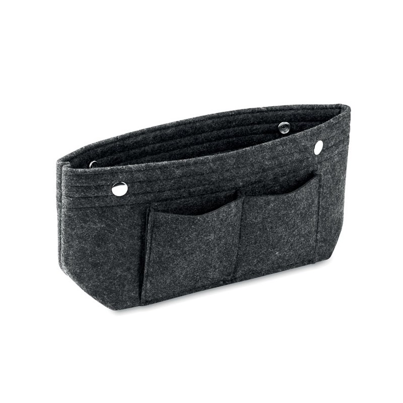 NAZER, Organizator din  pâslă RPET    MO6335-15, Dark grey