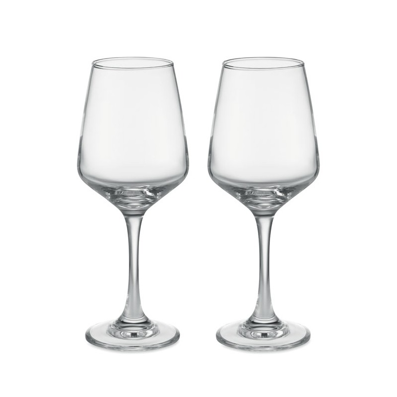 CHEERS, Set de 2 pahare de vin         MO6643-22, Transparent