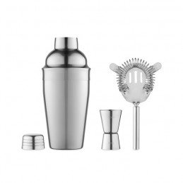 FIZZ - Set coctail cu shaker          KC4298-17, Shiny silver