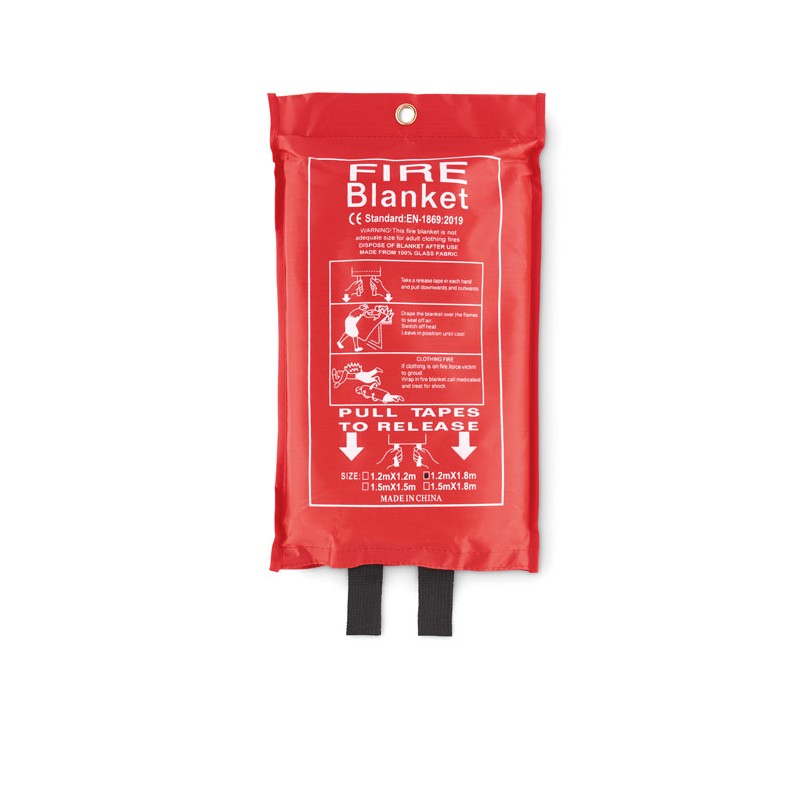 VATRA, Pătură de incendiu în husă PVC MO6386-05, Red VATRA, Pătură de incendiu în husă PVC MO6386-05, Red