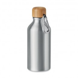 AMEL, Sticlă din aluminiu 400 ml     MO6490-16, Dull silver