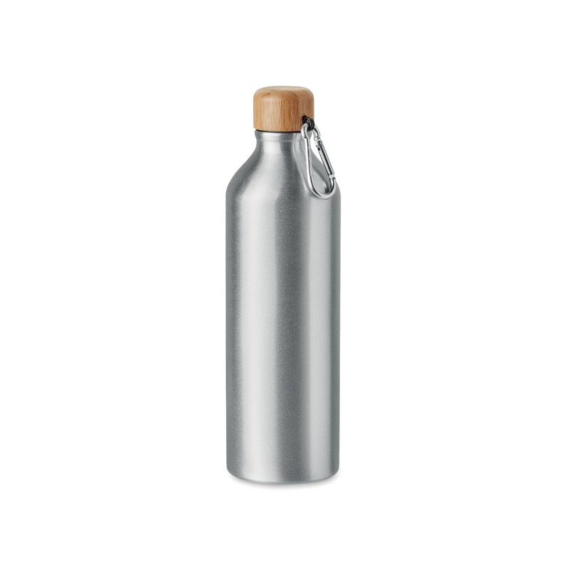 BIG AMEL, Sticlă din aluminiu 800 ml     MO6491-16, Dull silver