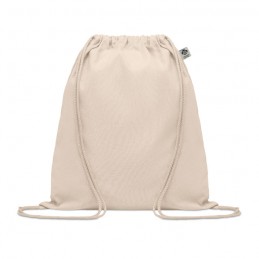 YUKI, Rucsac cu cordon din bumbac ORGANIC    MO6354-13, Beige