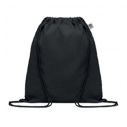 YUKI COLOUR, Rucsac cu cordon din bumbac    MO6355-03, Black