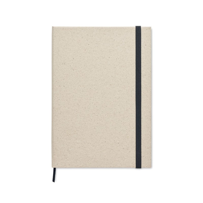 GRASS NOTES, Agenda A5 din hârtie de iarbă  MO6542-13, Beige