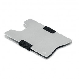 SECUR - Suport RFID aluminiu           MO9437-14, Silver