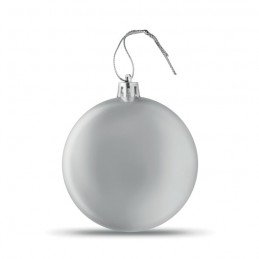 LIA BALL - Glob plat de Crăciun           CX1454-14, Silver