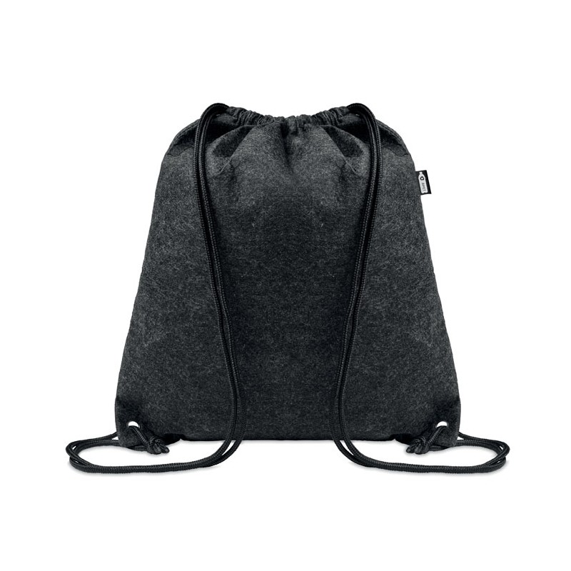 INDICO, Rucsac din pâslă RPET          MO6463-15, Dark grey