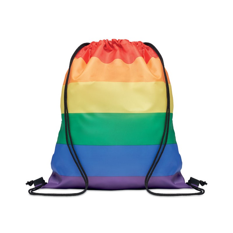 BOW, Rucsac RPET curcubeu           MO6436-99, Multicolour