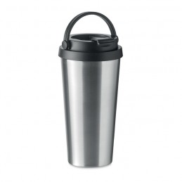 HAEN, Pahar cu perete dublu 500 ml   MO6577-16, Dull silver