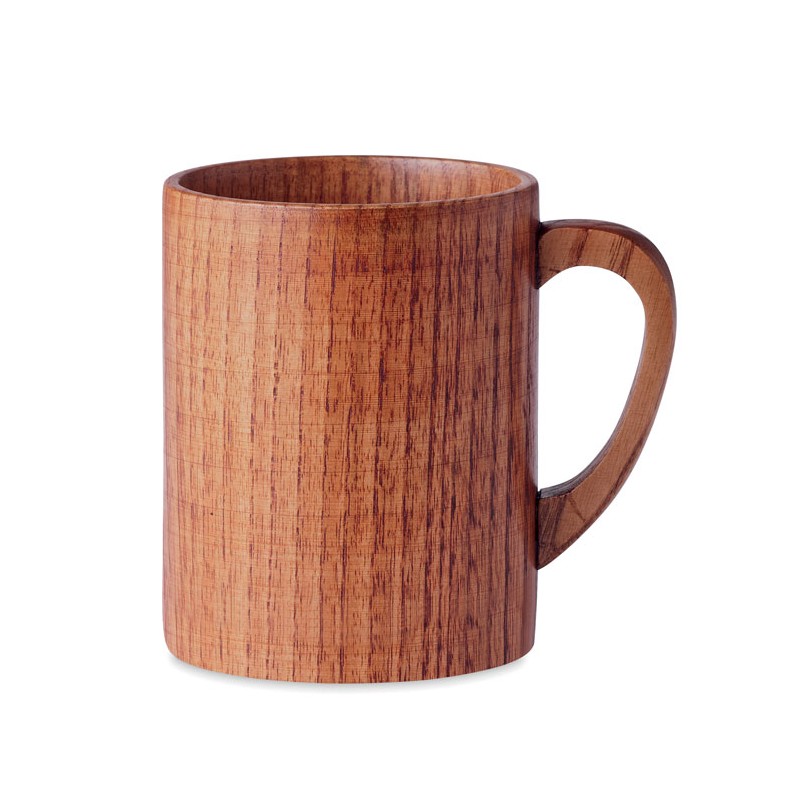 TRAVIS, Cană din lemn de stejar 280 ml MO6363-40, Wood TRAVIS, Cană din lemn de stejar 280 ml MO6363-40, Wood