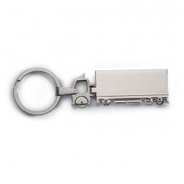 TRUCKY - Breloc metalic/ formă camion   KC6300-14, Silver