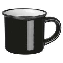 Cană ceramică espresso, 60ml - 8384303, Negru