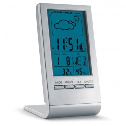 SKY - Staţie meteo cu ecran LCD      KC6460-14, Silver