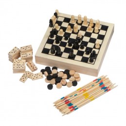 Set de jocuri din lemn - 5269713, Beige