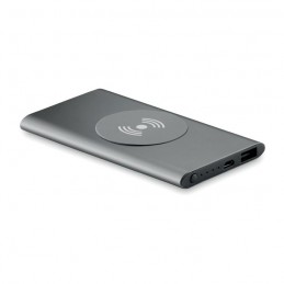 POWER&WIRELESS -  Powerbank Wireless de 4000mAh MO9498-18, Titanium