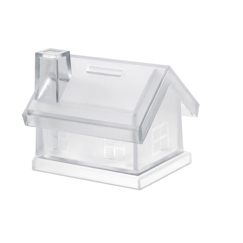 MYBANK - Pușculiță casă din plastic MO7242-22, Transparent MYBANK - Pușculiță casă din plastic MO7242-22, Transparent