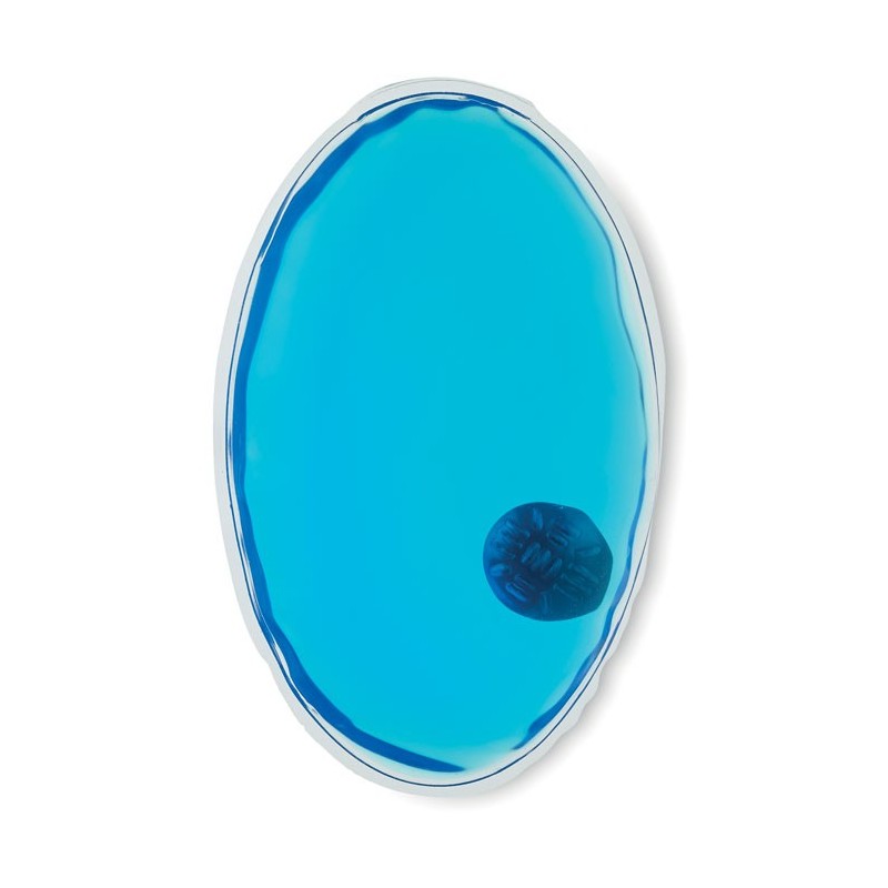 LOVA - Pernuţă ovală cu gel cald pent MO8496-23, Transparent blue