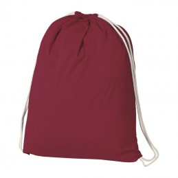 Rucsac sport Budapest bumbac (140g/m²). - 002402, Bordeaux