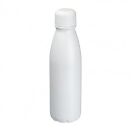 Sticlă de băut din aluminiu 600 ml - 151206, Alb