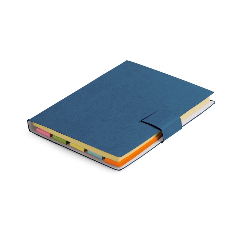 LEWIS. Sticky notes cu 7 seturi (25 foi fiecare set) cu coperta de carton - 93426, Albastru LEWIS. Sticky notes cu 7 seturi (25 foi fiecare set) cu coperta de carton - 93426, Albastru