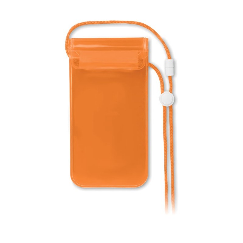 COLOURPOUCH - Husp impermeabilă smartphone MO8782-29, Transparent Portocaliu COLOURPOUCH - Husp impermeabilă smartphone MO8782-29, Transparent Portocaliu