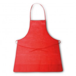 . Șorț de bucătărie din material textil nețesut, 70 g/m2 - 11030, Roșu