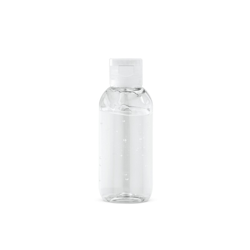 CARISE 5 . Gel pentru curățarea mâinilor în sticlă PET de 50 ml - 94914, Transparent