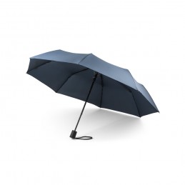 CIMONE. Umbrelă 190T rPET pongee, din fibră de sticlă și mâner PP - 99041, Albastru