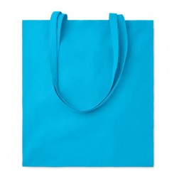 COTTONEL COLOUR + - Sacoşă cumpărături cu mânere   MO9268-12, Turquoise