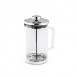 JENSON. Filtru de cafea din sticlă borosilicată și din oțel inoxidabil - 94237, Argintiu