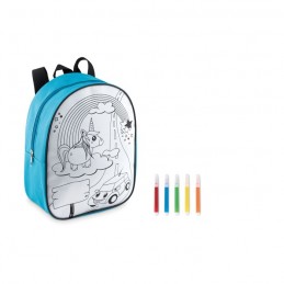 BACKSKETCHY - Rucsac cu 5 evidențiatoare     MO9207-12, Turquoise