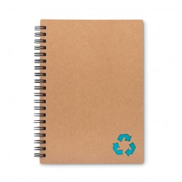 PIEDRA - Bloc notes cu spirală 70 coli  MO9536-12, Turquoise