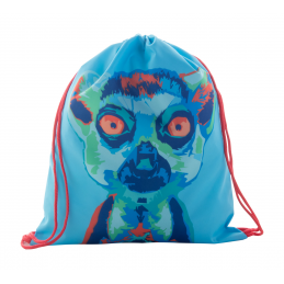 CreaDraw Kids, sac personalizat sublimare full color, cu cordon, pentru copii - AP716413-05, roșu