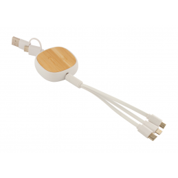 Rabsle. cablu încărcare, USB, AP800521-01 - alb