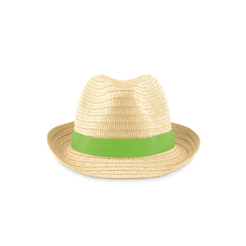 BOOGIE - Pălărie din paie naturale      MO9341-48, Lime