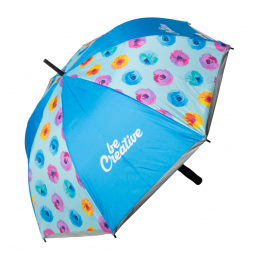 CreaRain Reflect. umbrelă reflectorizantă, personalizată, AP716570 - alb