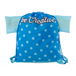 CreaDraw T. rucsac cu șnur, personalizat, AP716627-06 - albastru