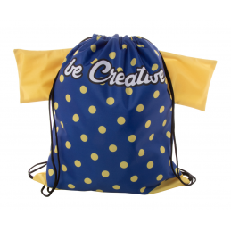 CreaDraw T. rucsac cu șnur, personalizat, AP716627-10 - negru