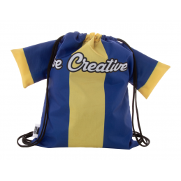 CreaDraw T Kids RPET. Rucsac cu șnur, pentru copii, personalizat, AP716553-10 - negru